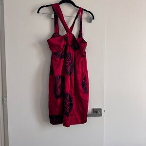 Vintage 2000s Marc by Marc Jacobs Satin Bow Dress – Size 2 wedding guest Y2K